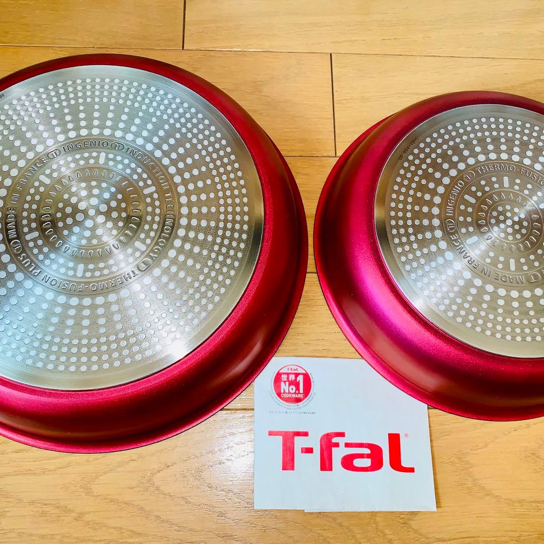 【休日大特価】ティファール　ルージュ　フライパン　9点セット　アンリミテッドIH