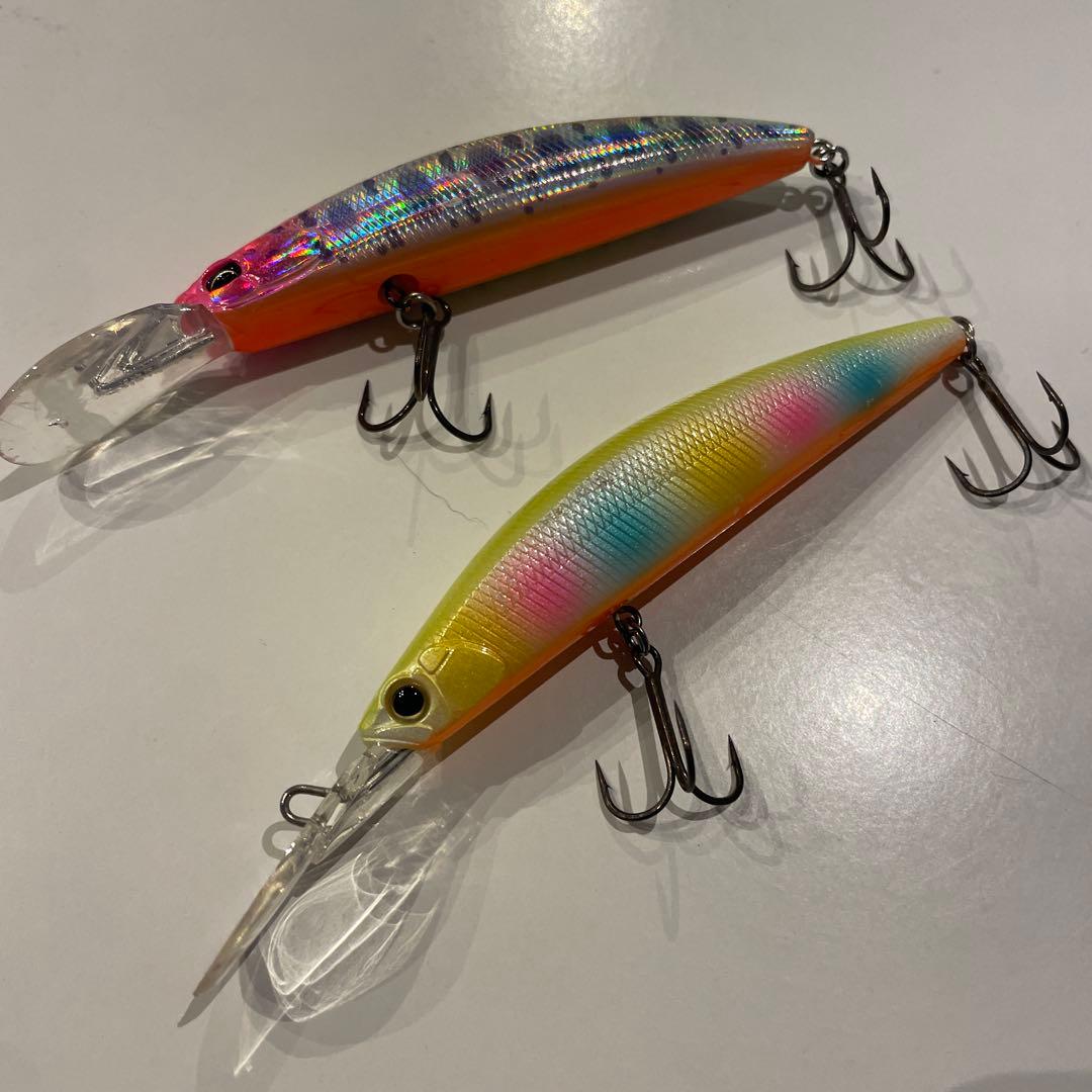 サクラマスミノー21個セットです。 おまけで針付けます。