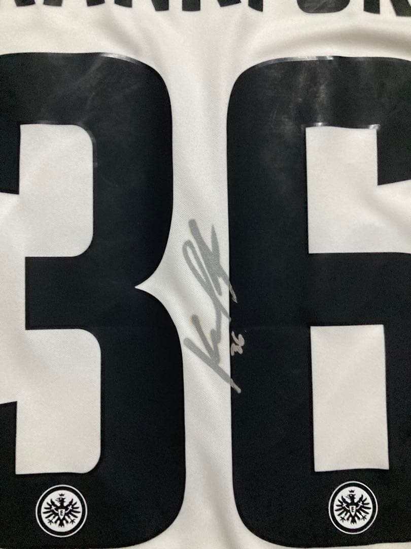 【新品タグ付き】アイントラハトフランクフルト22-23ユニフォーム36番クナウフ