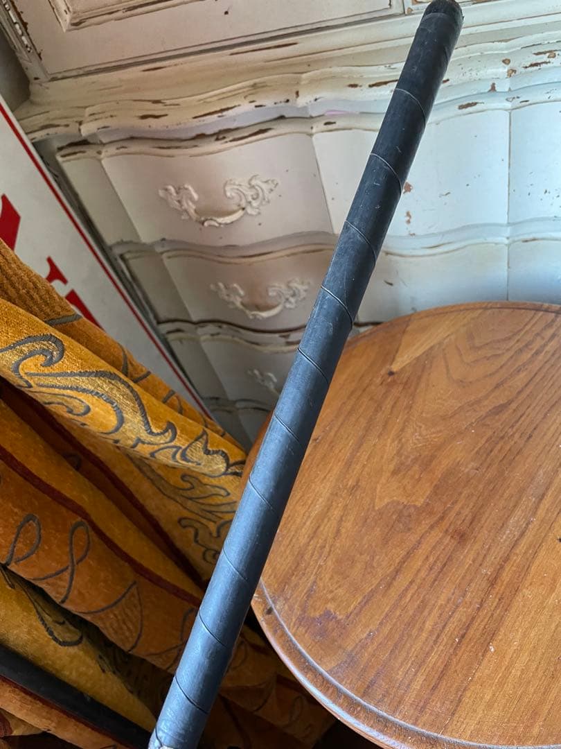 アンティーク　木製　ゴルフ　クラブ　ヒッコリー　アイアン　C　100年　アメリカ