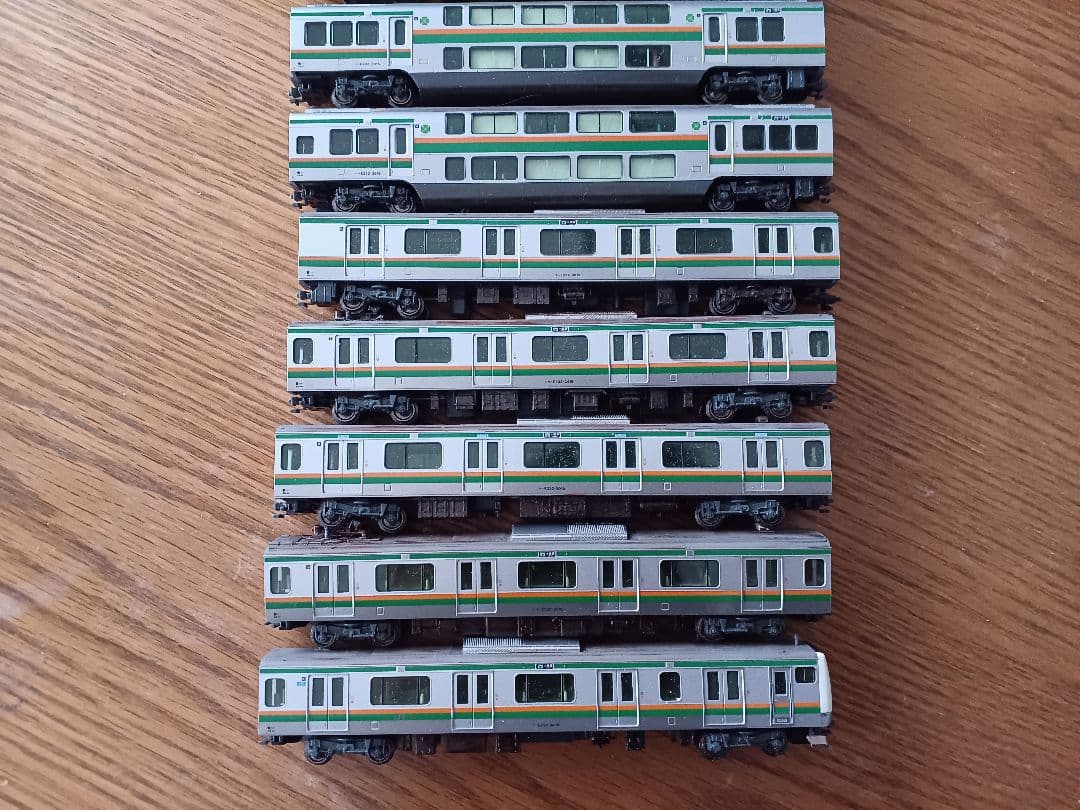 (2000円値下げ)NゲージE233系3000番台10両セットウェザリングあり