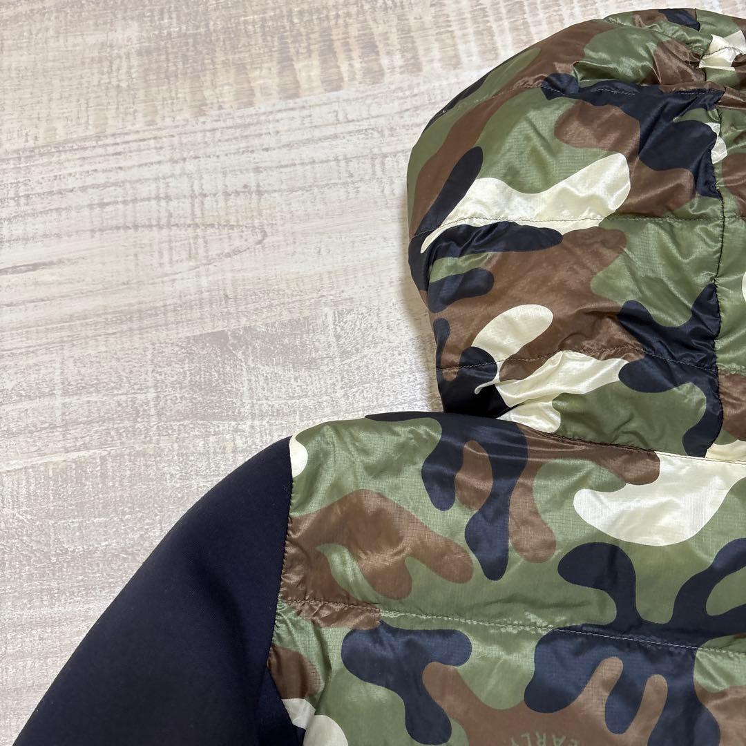 パーリーゲイツ★カモフラ柄★ダウンジャケットワンピ【レディース サイズ0（S）】