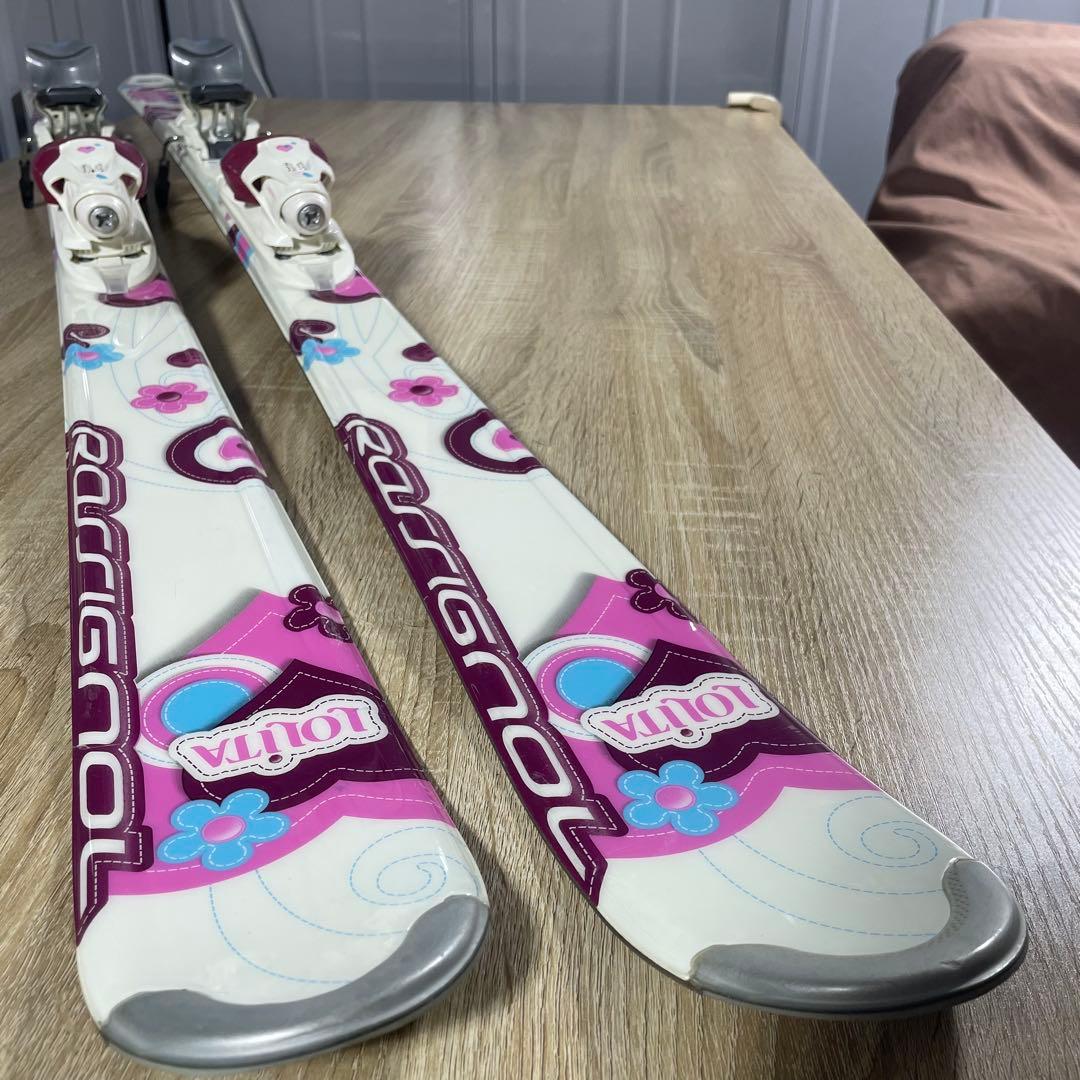 ROSSIGNOL150cm 24/24.5cm ストック110cmスキーセット