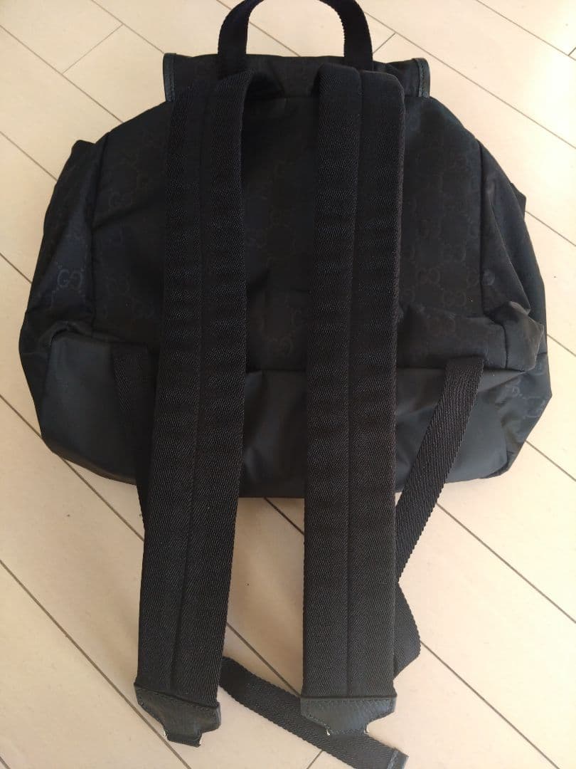 新品未使用⭐️GUCCI ブラック GGパターン リュック バックパック