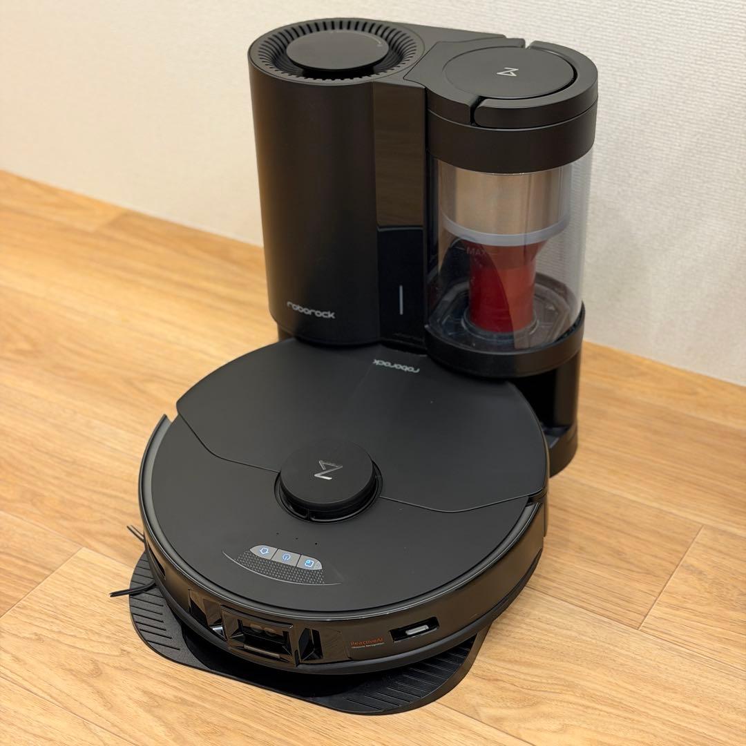 Roborock S7 MaxV Plus ブラック（自動ゴミ収集ドック付）